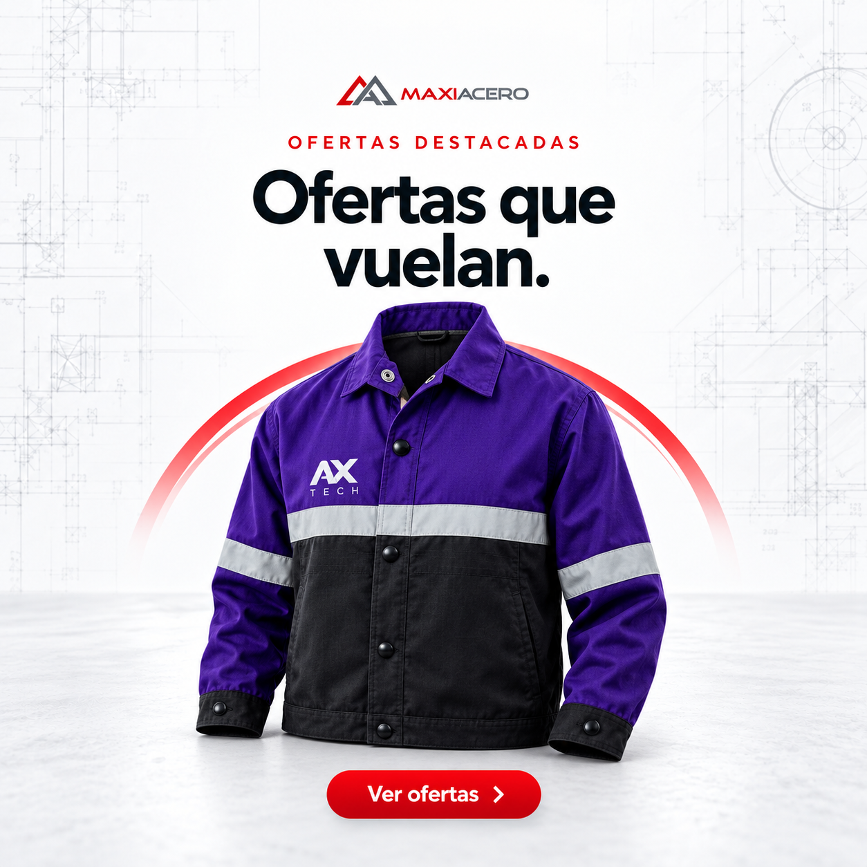 Chaqueta AX TECH en ofertas destacadas