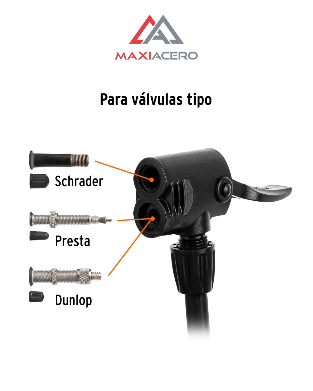 Bomba Manual Para Inflar De 23', Pretul 21690 Color Amarillo