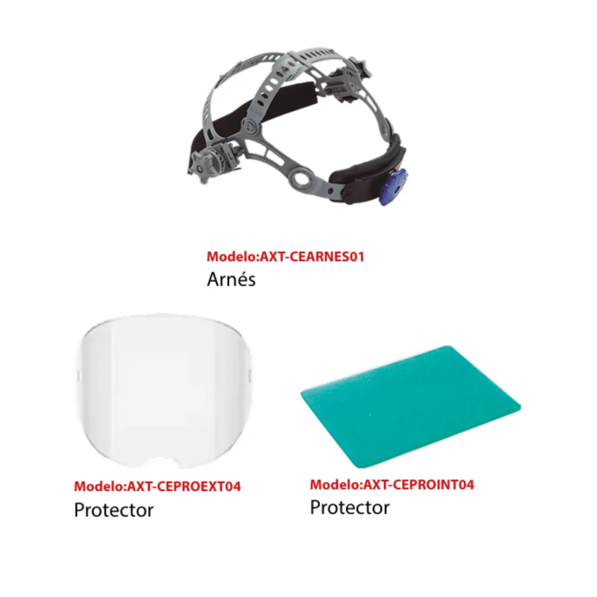 Careta Electrónica Soldar Axtech 4 Sensores Panorámica 180 Grados Blanca-AXT-ICEMAN