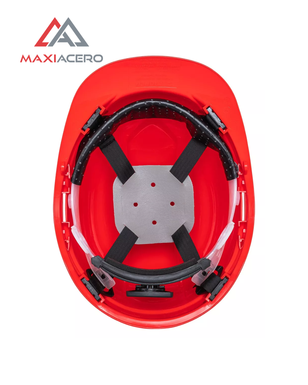 Casco de Seguridad TRUPER – Tipo Cachucha, Clase E-Rojo