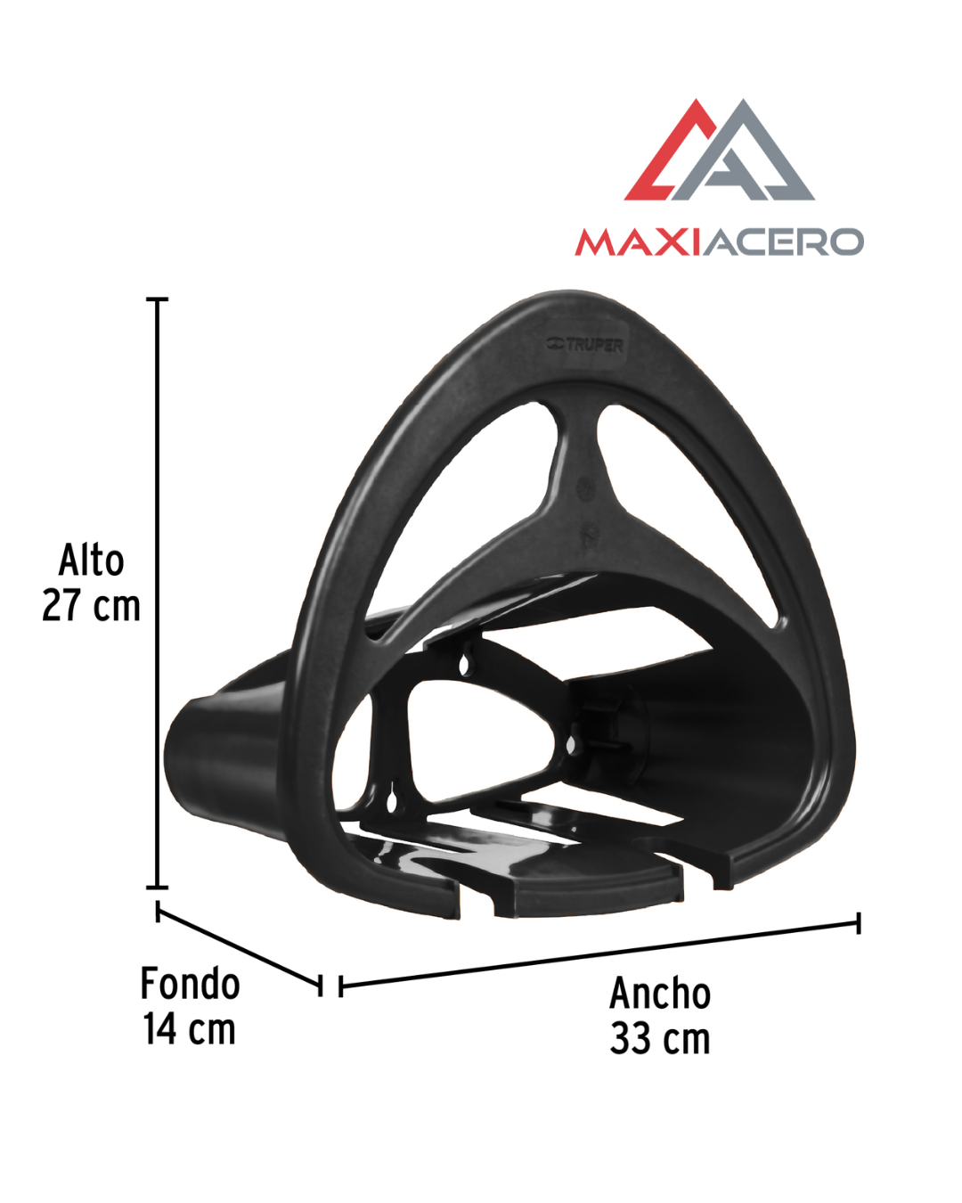 Combo Manguera para Jardín Pretul 15m x 1/2" con Portamanguera Negro