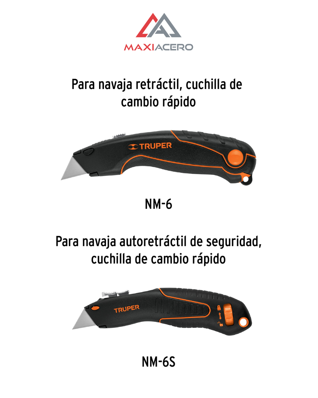 Dispensador Cuchillas Repuesto Nv-7x Y Nm-6, 5pzs Expert Truper 100078