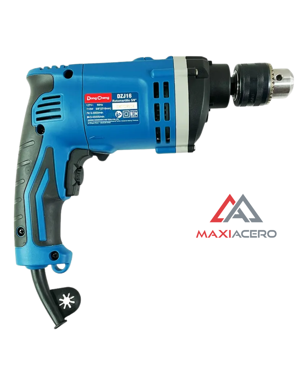 Rotomartillo Eléctrico DongCheng 710W DZJ16 | Taladro 1/2 Pulgada