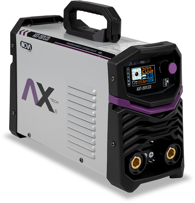 Kit Soldadora Axt-207lcd Combo Careta Mini Esmeril Esquina