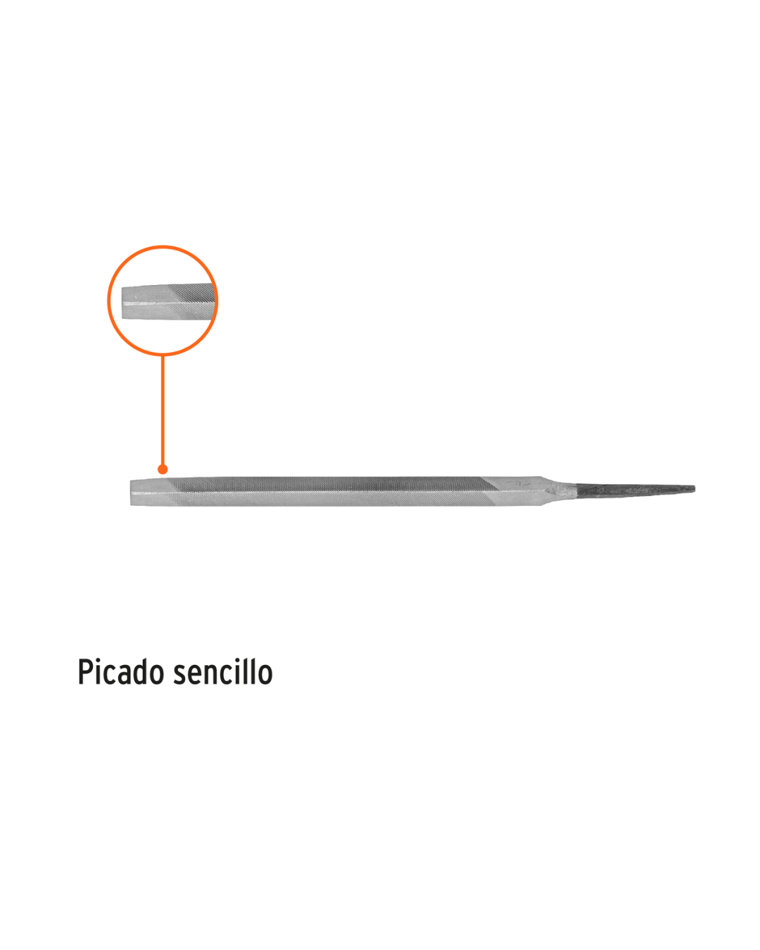 Lima Manual Triangulo Regular 6' Muza Afilado LTR-6 15128 Truper