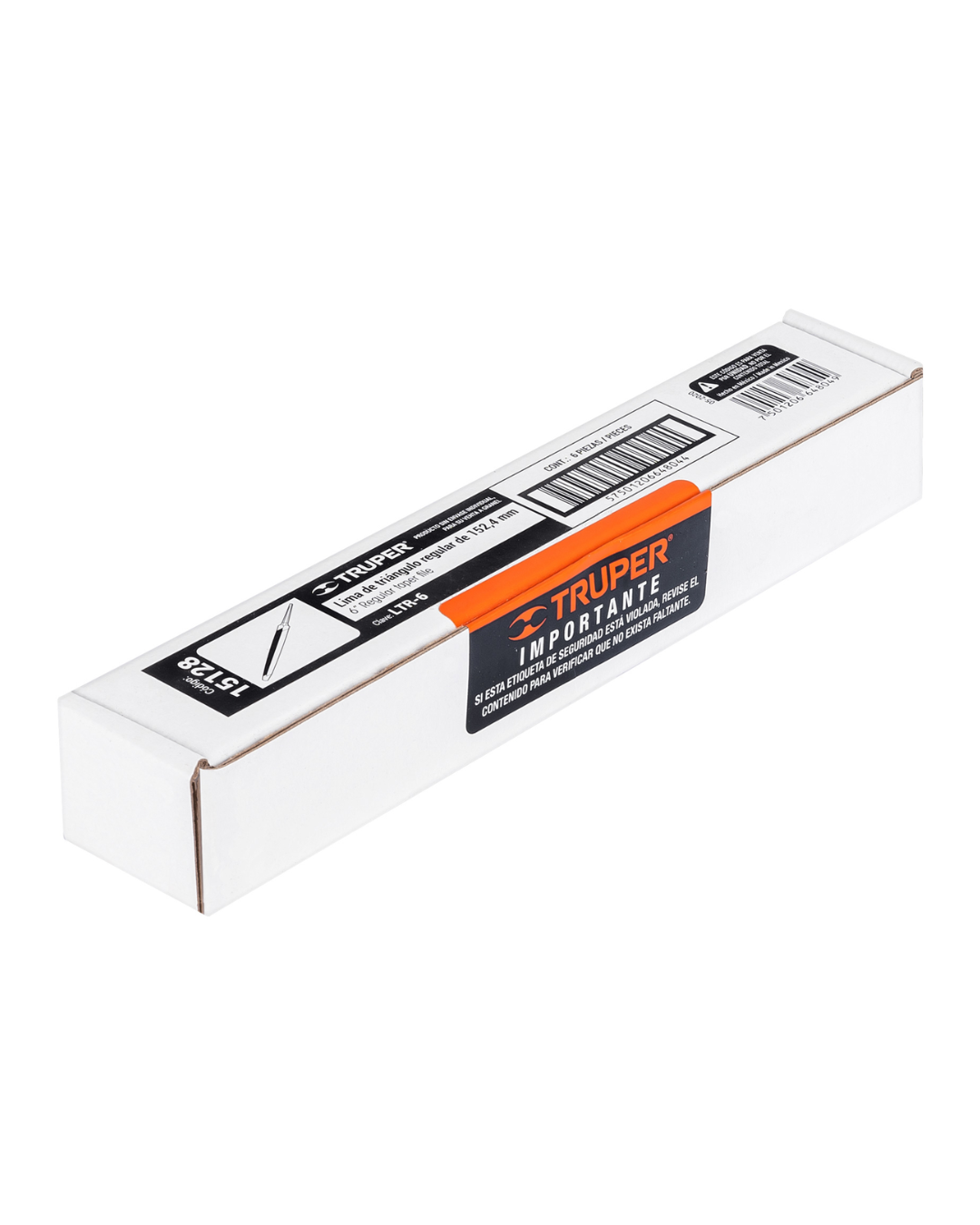 Lima Manual Triangulo Regular 6' Muza Afilado LTR-6 15128 Truper