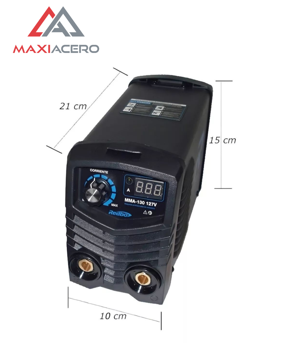 Soldadora Inversora Redbo MMA-130 110V 130A Portátil IGBT