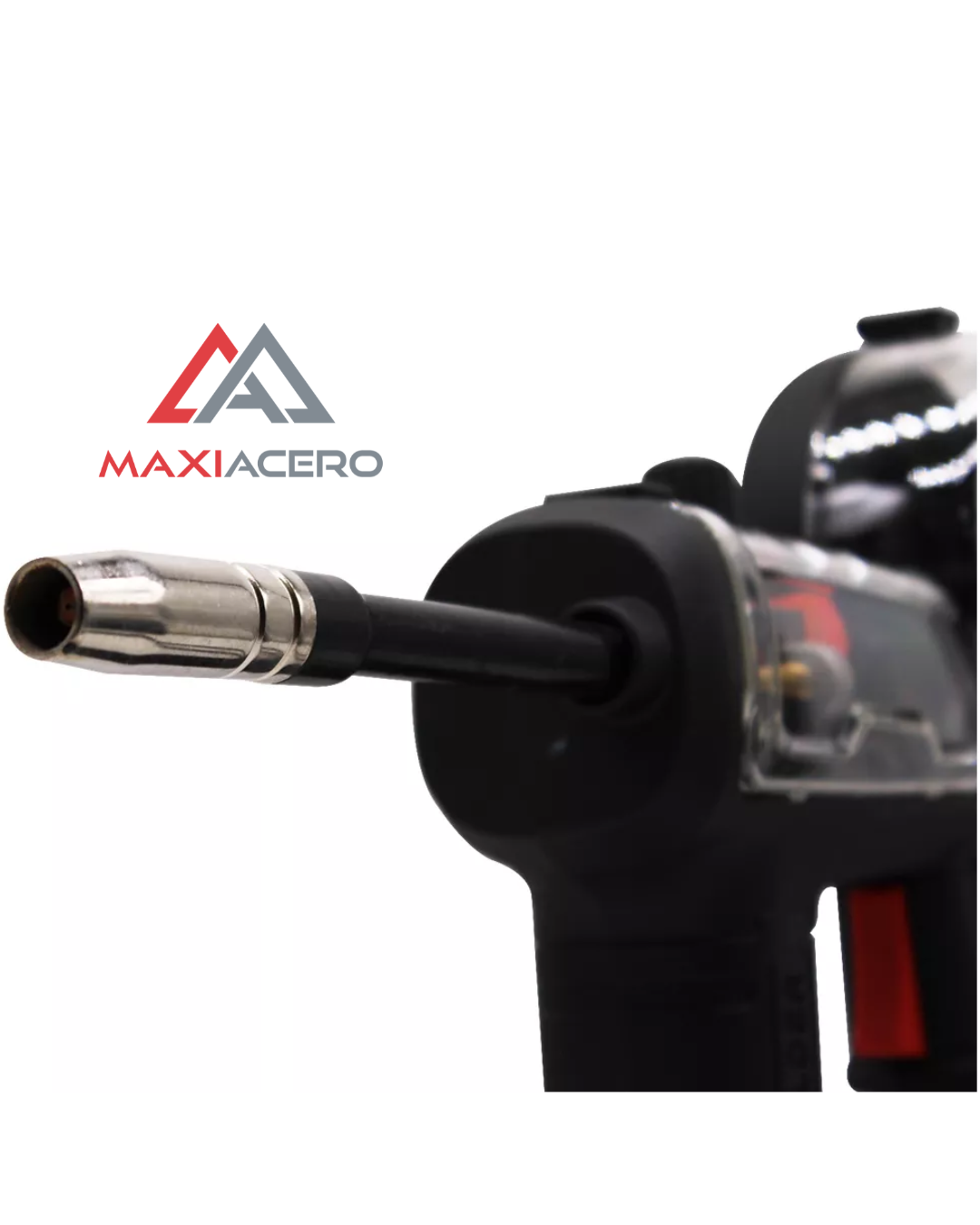 Soldadora Inversora Tipo Pistola Para Microalambre Ax Tech 110v 100a No Gas