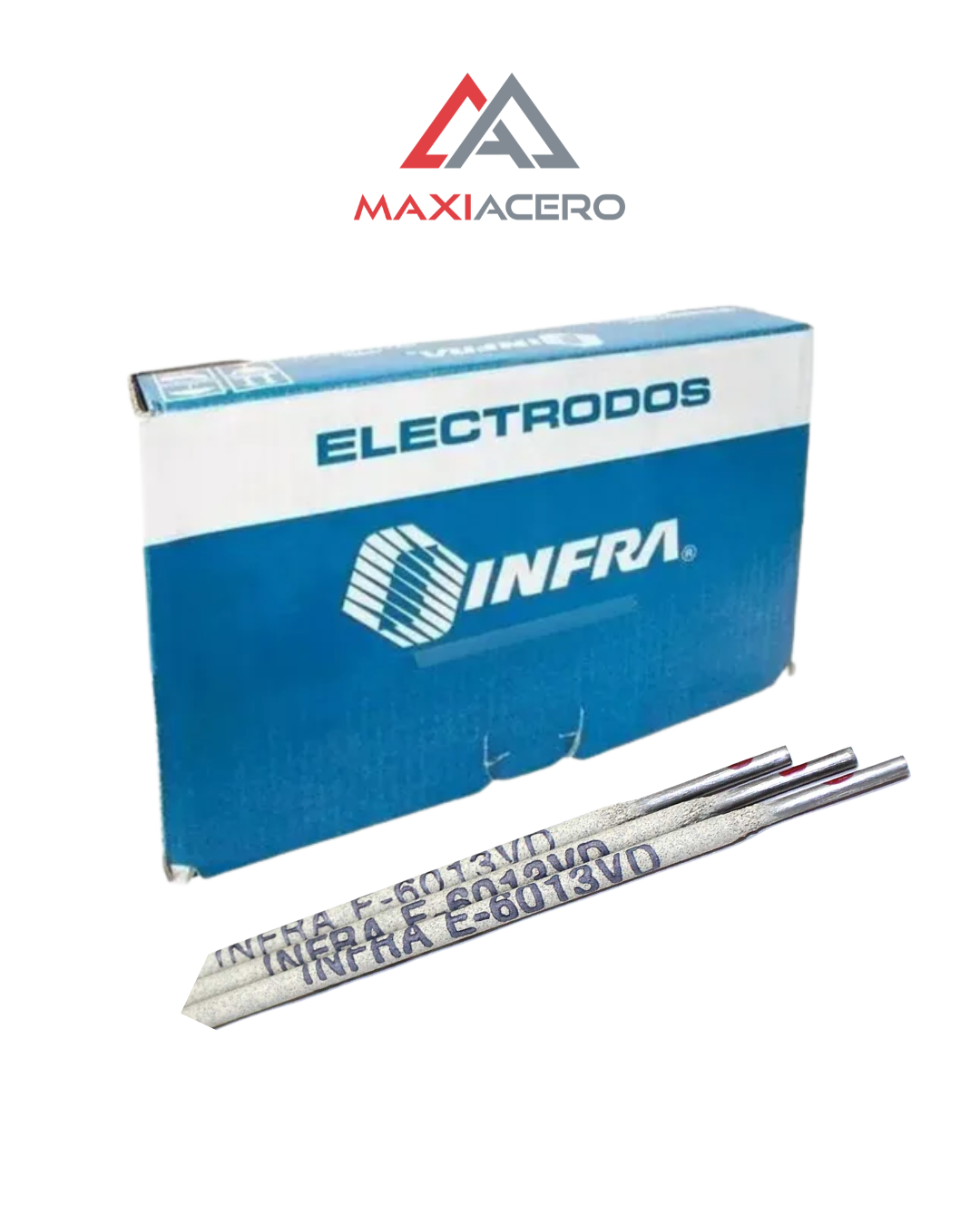 Electrodo para Soldar Infra 6013 1/8" | Paquete de 5 Kg