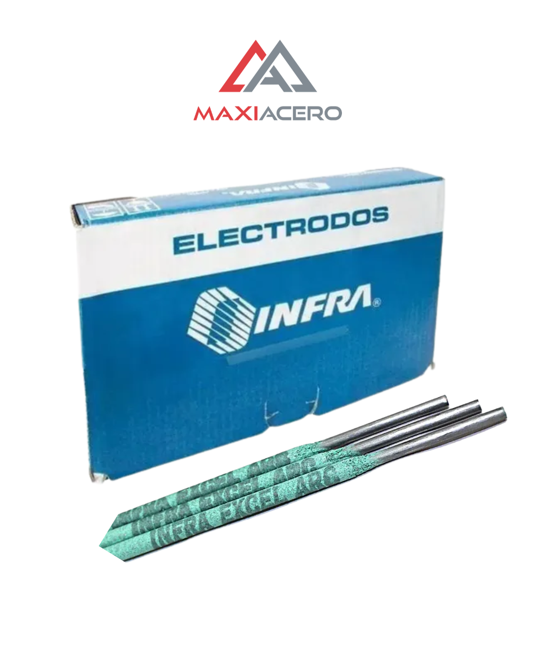 Electrodo para Soldar Infra 6013 Verde | Paquete de 5 Kg (1/8")