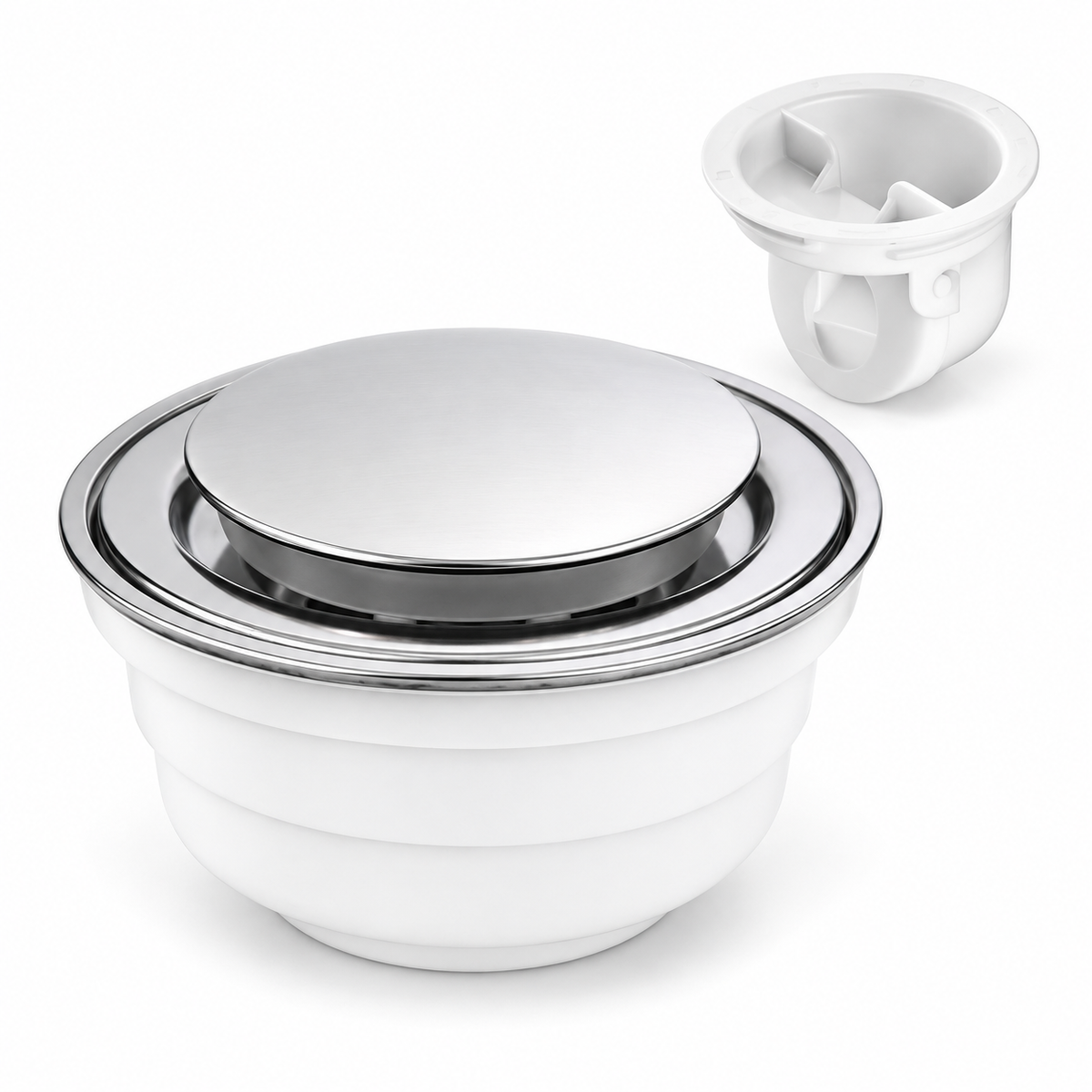 Coladera Universal Push Antiolores | Fleximatic 2239