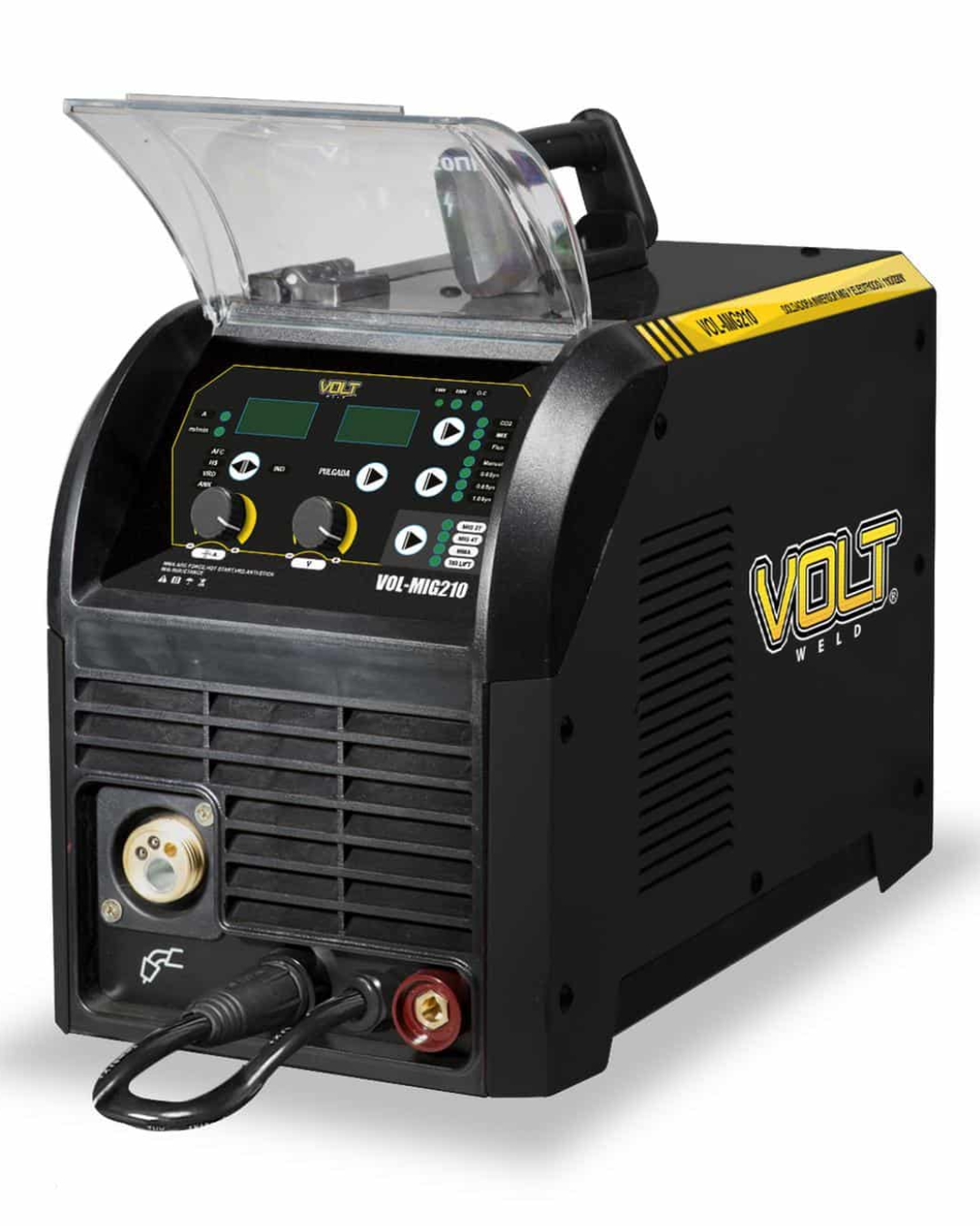 Soldadora inversor VOL-MIG210 Microalambre 200 – Inversor MIG, Electrodo y TIG LIFT